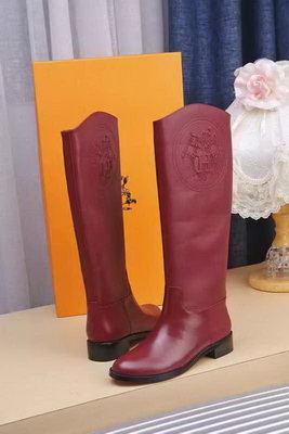 HERMES Knee-high boots Women--009